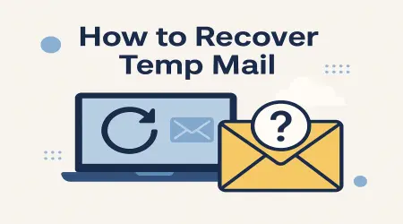 How to Recover Temporary Email?