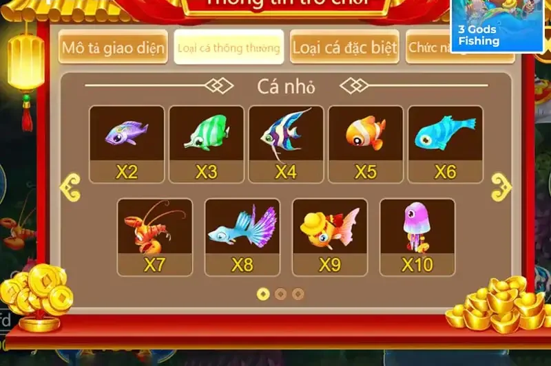 Biểu tượng và thanh chức năng game bắn cá đổi thưởng Các Biểu Tượng Và Thanh Chức Năng Trong Game Bắn Cá Đổi Thưởng