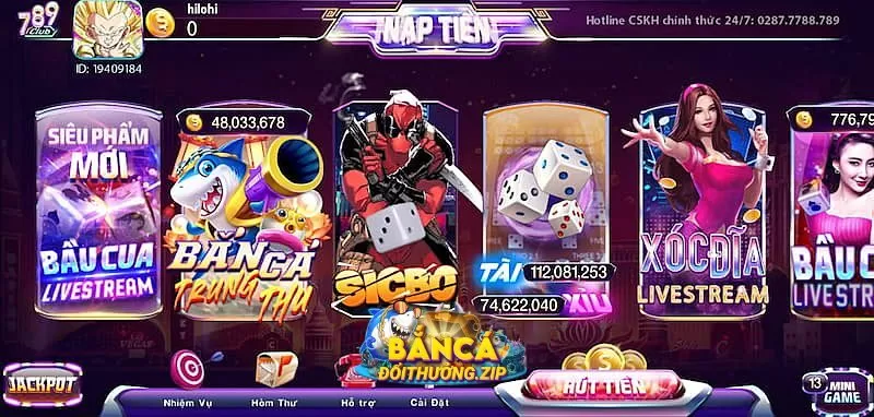 4 bước tham gia Bắn cá 789