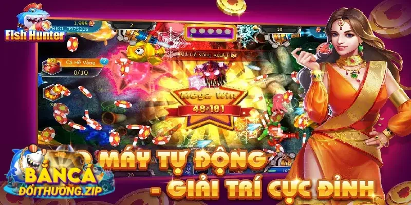 Truy cập vào trang bắn cá